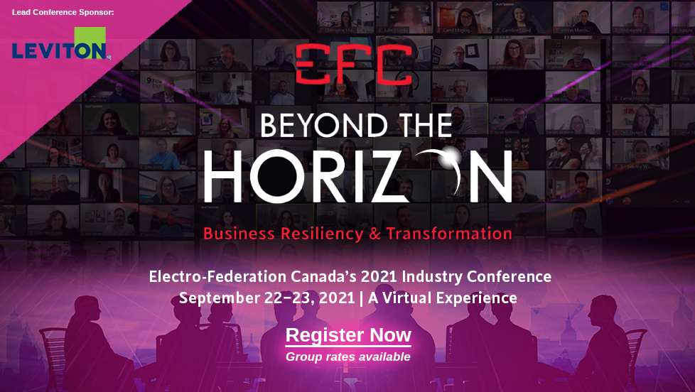 2021 EFC Annual Conference Electro Federation Canada