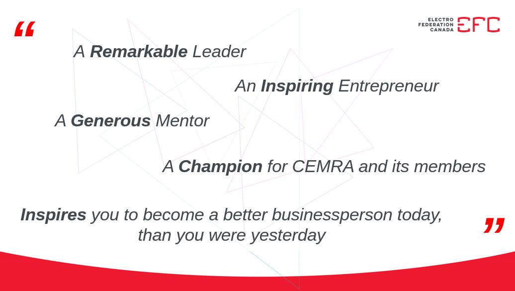 CEMRA Person of the Year